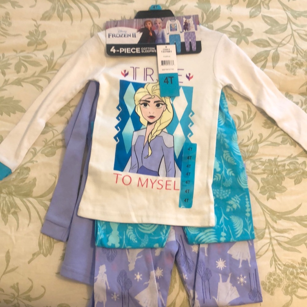 4T Frozen Sleepwear Set